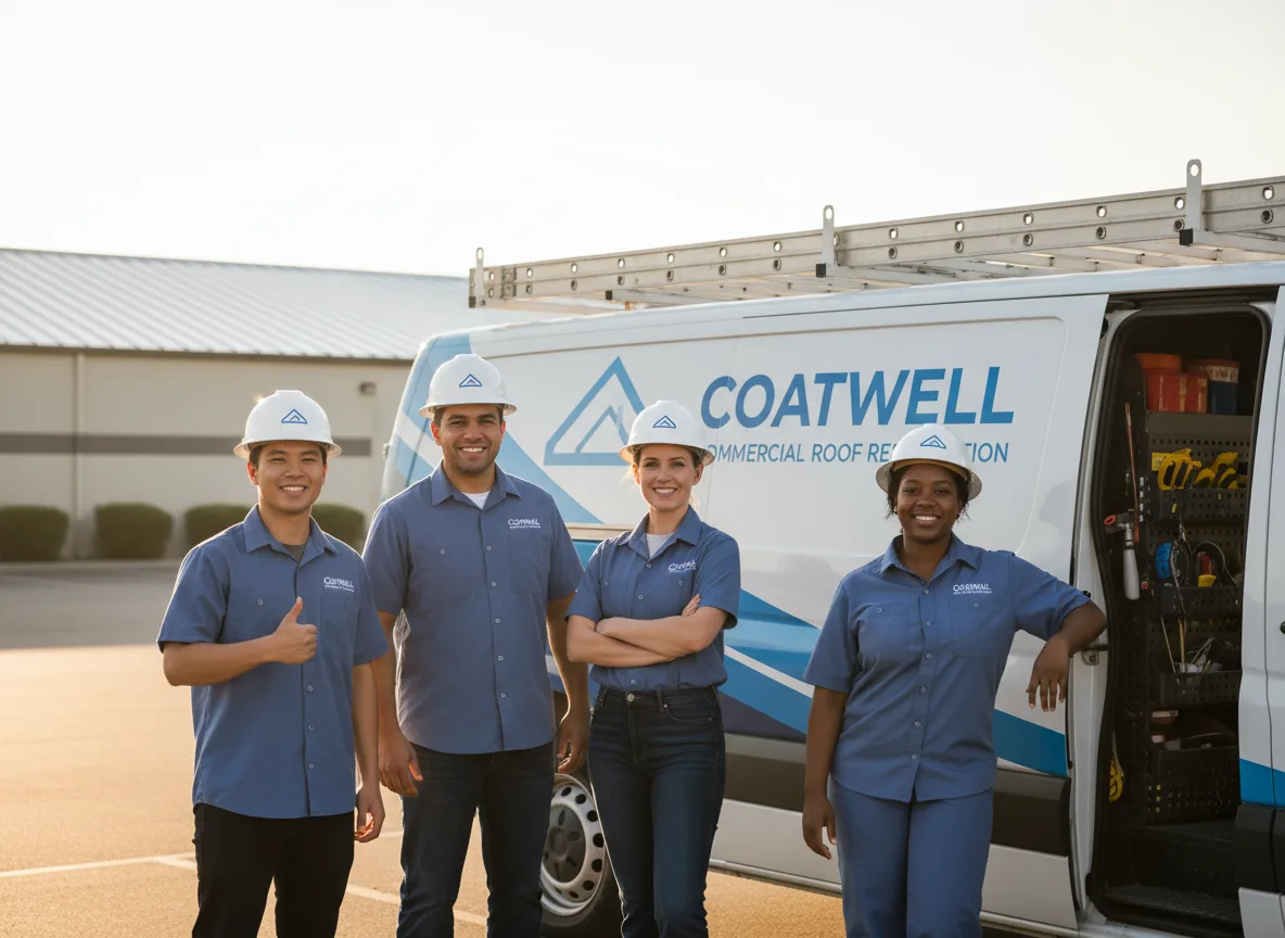Commercial roof coating company in Essig, MN